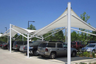 Pyramid Arch Design Parking Shades design