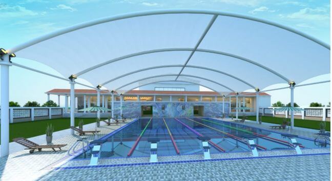 Swimming pool shades and Sun shade supplier UAE