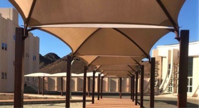 Walkway Shade Structure Dubai