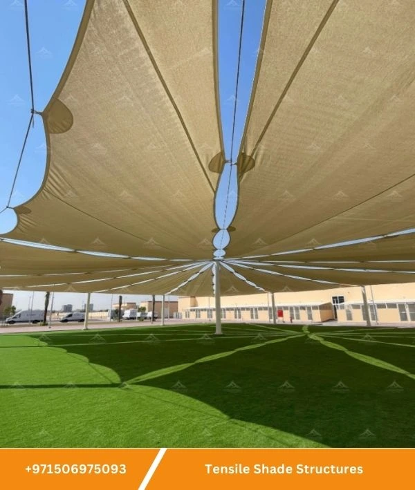 Tensile shade structures price