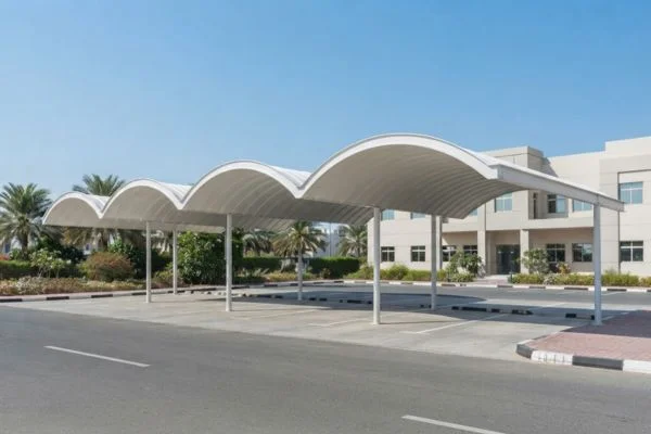GRP parking shed in UAE